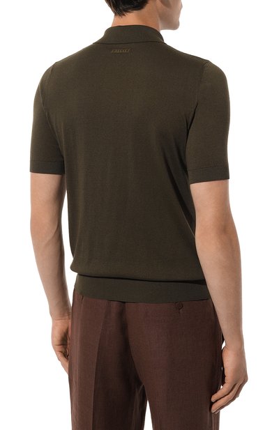 Поло из шелка и хлопка ZILLI, арт. KZP002M0145VVC000, фото 4