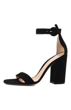 Замшевые босоножки versilia 100 GIANVITO ROSSI, арт. G60379.00RIC.CAMNER0, фото 2