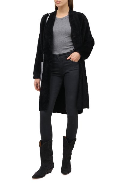 Кардиган EMPORIO ARMANI черного цвета по цене 59350 руб., арт. 6H2MTP/2M42Z, фото 2 Кардиган EMPORIO ARMANI, арт. 6H2MTP/2M42Z, фото 2