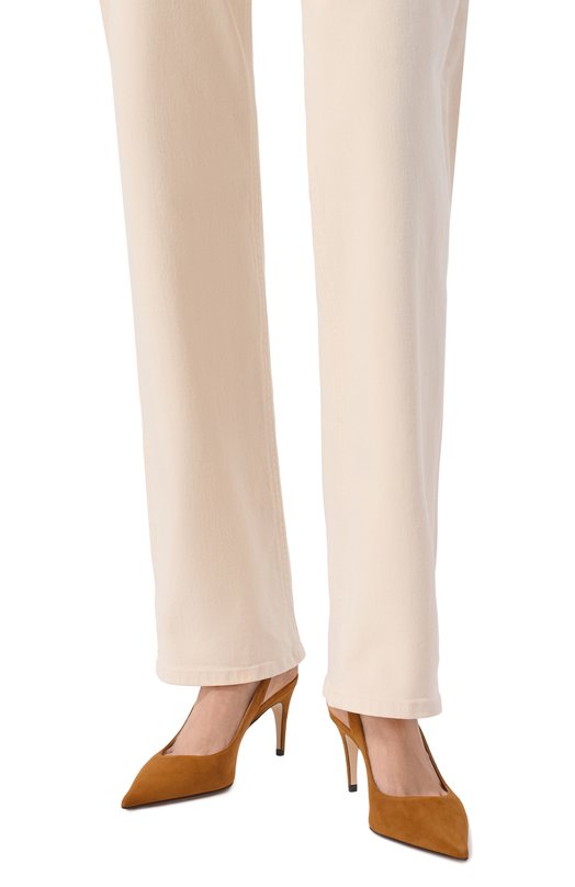 Замшевые туфли MVST by Sergio Rossi MVST B14260-SUEDE Коричневый  B14260-SUEDE Фото 3
