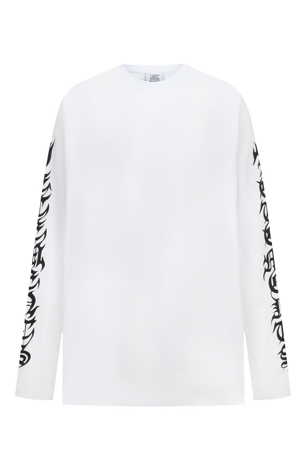 Хлопковый лонгслив VETEMENTS, арт. UA53LS100W 1604/M, фото 1