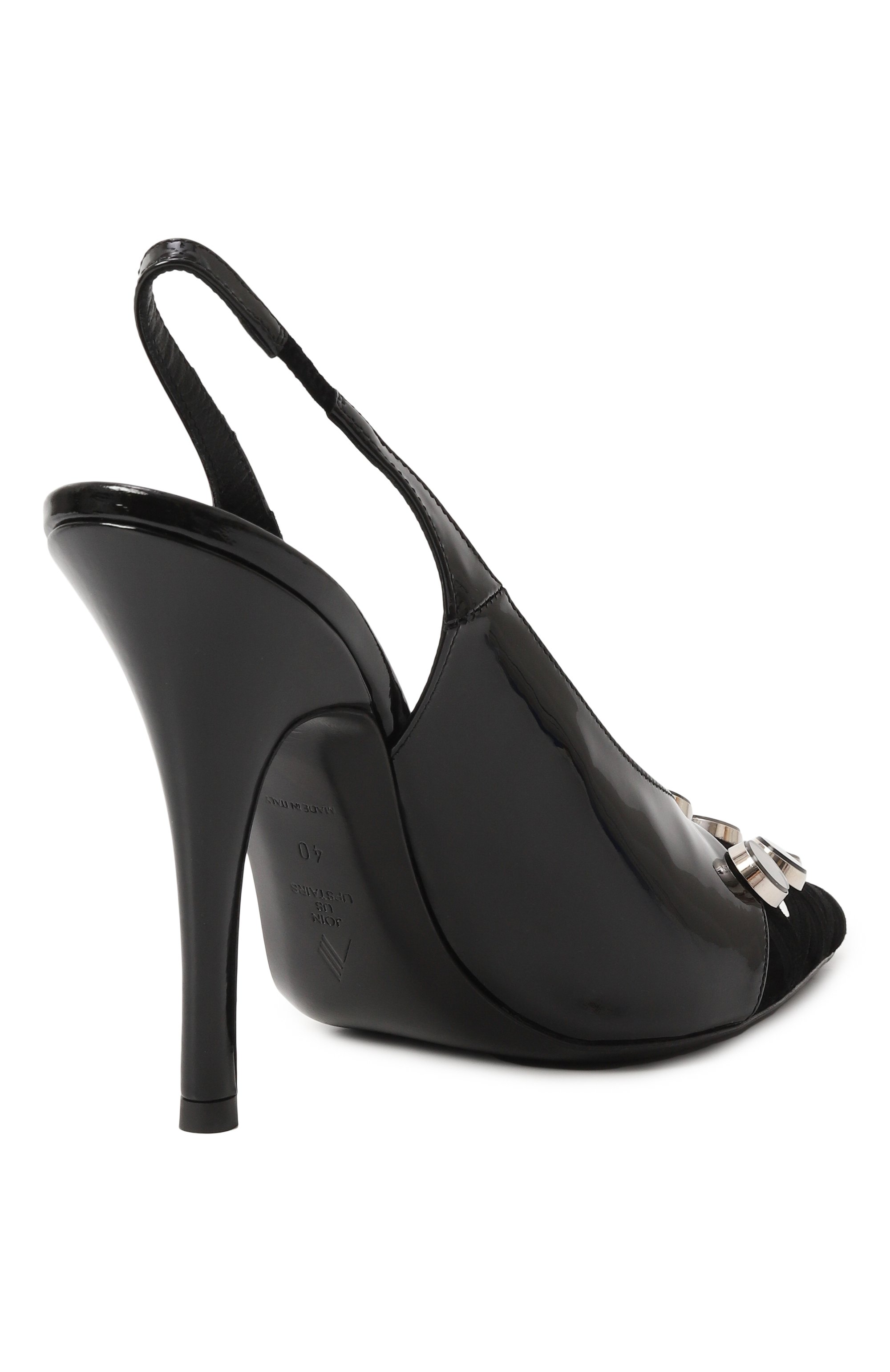 Кожаные туфли fiona 105 THE ATTICO, арт. 248WS812/L103S, фото 5