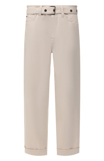 Женские хлопковые брюки BRUNELLO CUCINELLI, арт. MPH43P5473