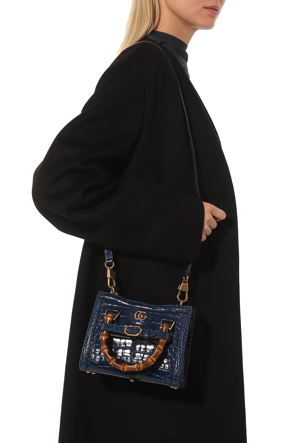 Сумка diana mini из кожи аллигатора GUCCI, арт. 655661 EV40T, фото 2