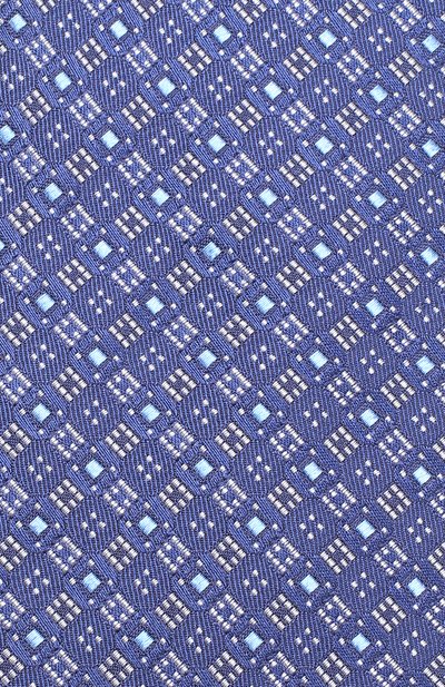 Шелковый галстук с узором TURNBULL & ASSER, арт. TIE002-BB403, фото 3