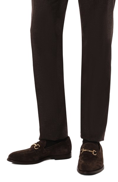 Замшевые лоферы BRUNELLO CUCINELLI, арт. MZUPEAU714, фото 3