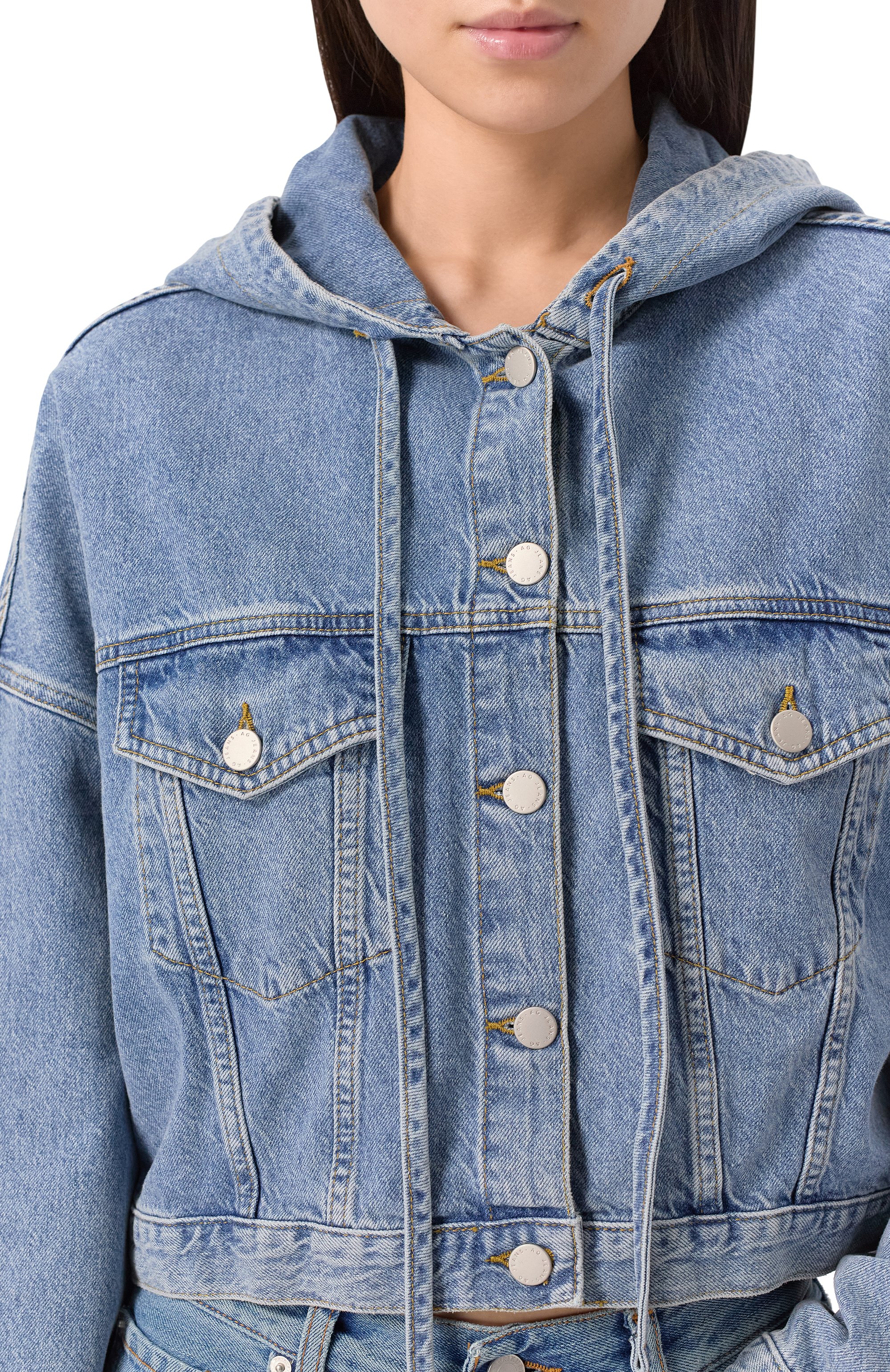 Джинсовая куртка AG ADRIANO GOLDSCHMIED, арт. W0041-080, фото 5