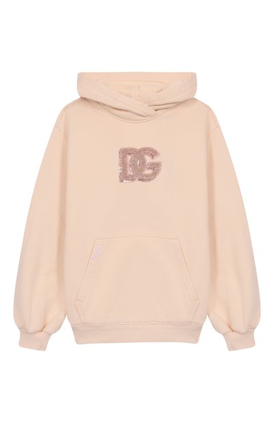 Хлопковое худи DOLCE & GABBANA, арт. L5JWCH/G7PKQ/10-12+
