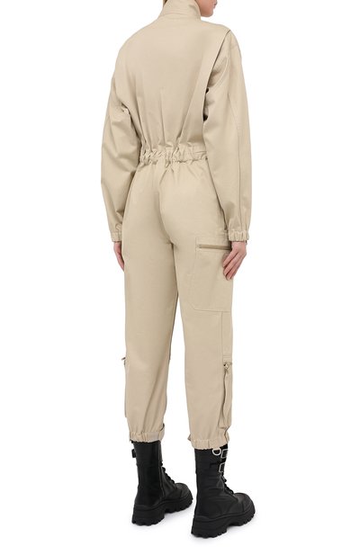 Хлопковый комбинезон MAISON MARGIELA бежевого цвета по цене 206000 руб., арт. S51FP0089/S52585, фото 4 Хлопковый комбинезон MAISON MARGIELA, арт. S51FP0089/S52585, фото 4