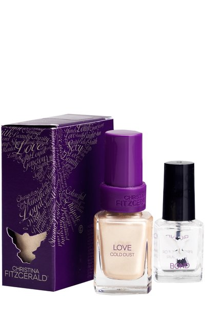 Лак для ногтей \золотая пыль\" love gold dust + bond" CHRISTINA FITZGERALD, арт. 9333381000774, фото 1