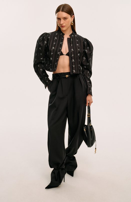 Шерстяные брюки Dries Van Noten 251-010926-1381 Чёрный  251-010926-1381 Фото 7