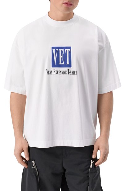 Хлопковая футболка VETEMENTS, арт. UA66TR685W, фото 3