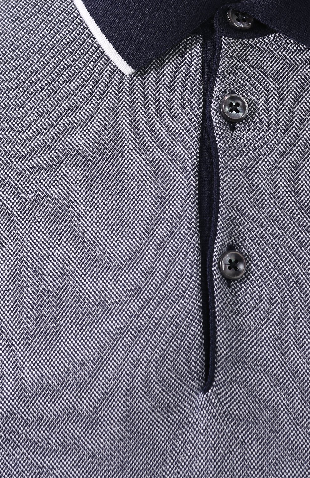 Поло из смеси хлопка и кашемира FIORONI, арт. MK20608C2, фото 5