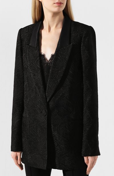 Жакет BY MALENE BIRGER черного цвета по цене 39450 руб., арт. Q67033008/D0NELLA, фото 3 Жакет BY MALENE BIRGER, арт. Q67033008/D0NELLA, фото 3