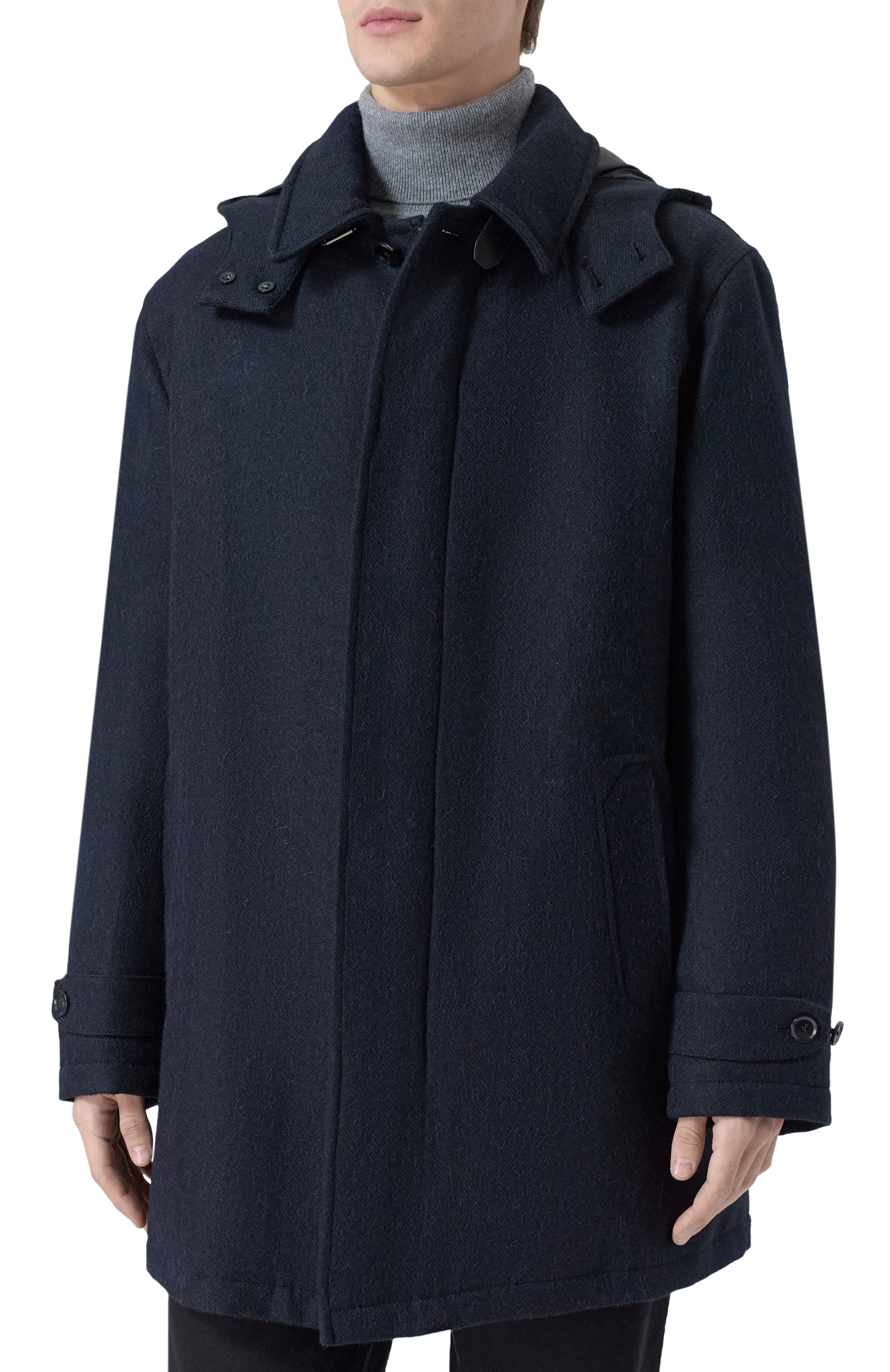 Шерстяное пальто BRIONI, арт. SHNZ0L/0D302, фото 3