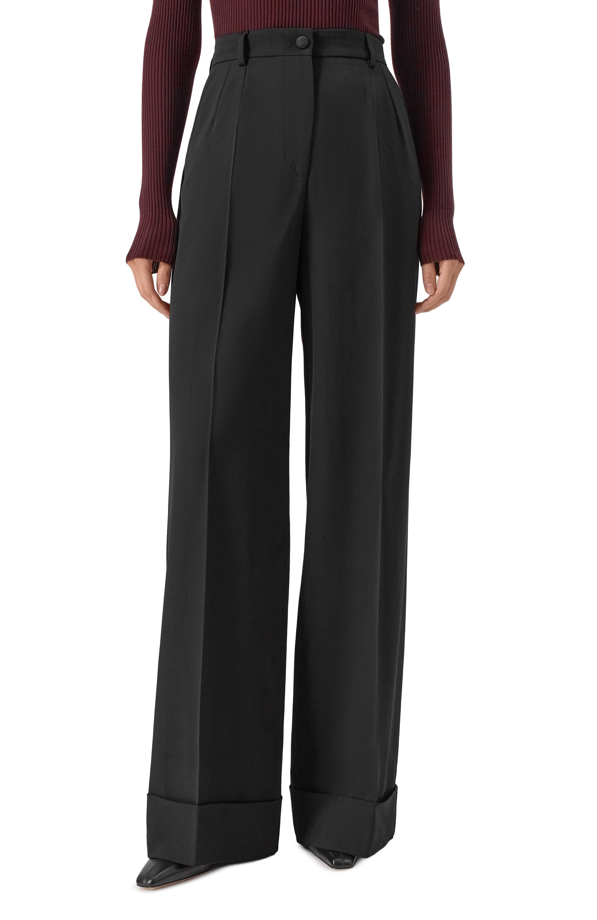 Шерстяные брюки DOLCE & GABBANA, арт. FTBM0T/GDC7Q, фото 3