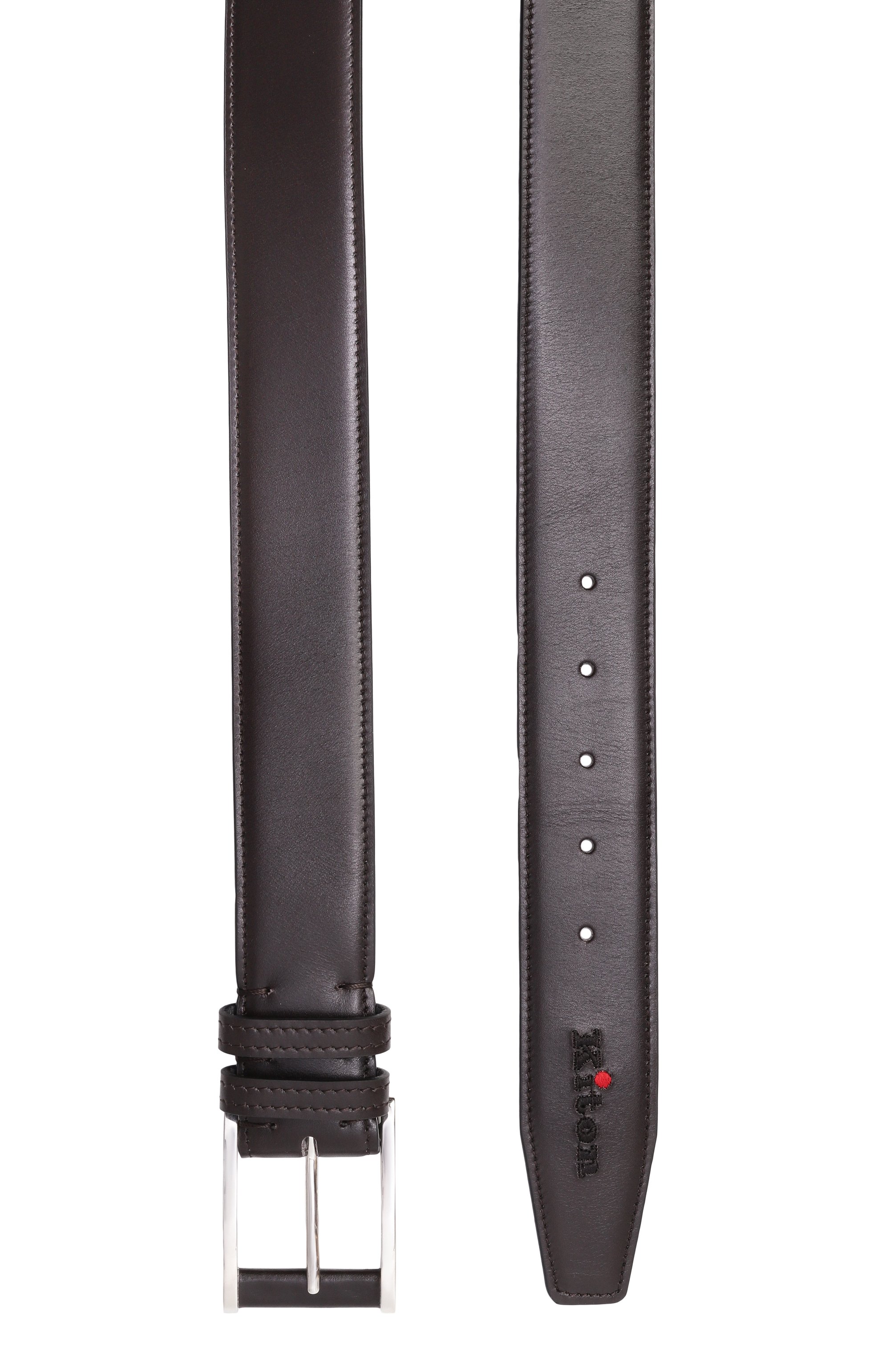 Кожаный ремень KITON, арт. USC7140N0010103, фото 3