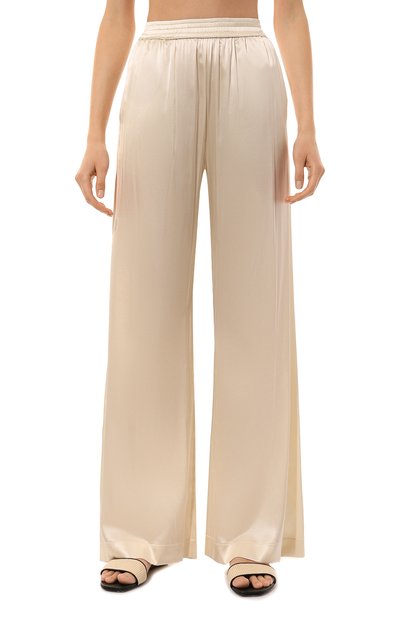 Шелковые брюки ERMANNO SCERVINO, арт. D454P720TBW, фото 3