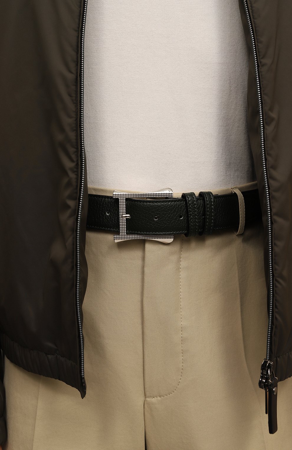 Кожаный ремень KITON, арт. USC6035N01073, фото 2