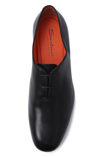 Кожаные оксфорды gentry SANTONI, арт. MCGG19275SA4GLAS, фото 5