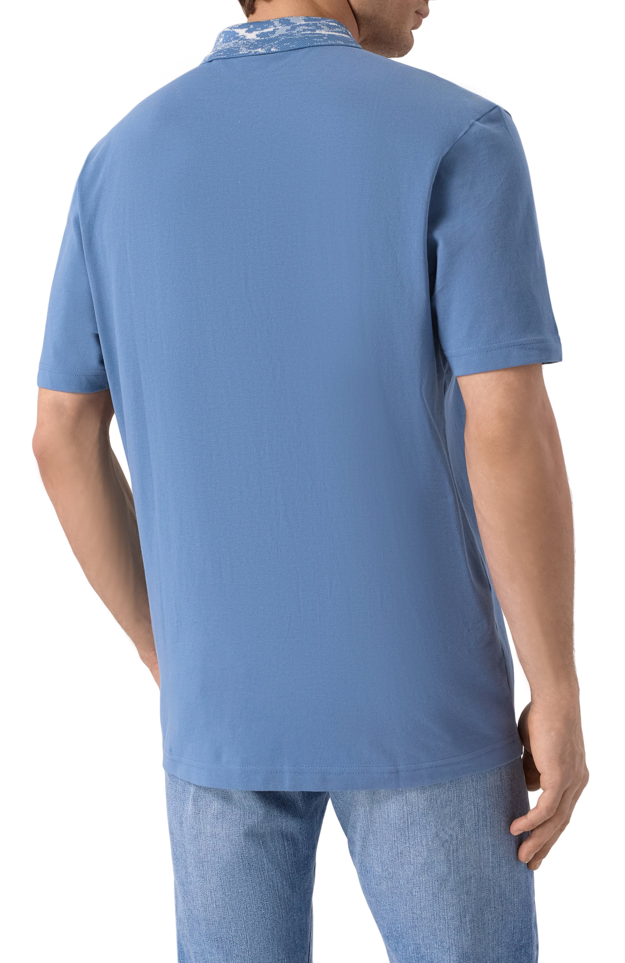 Хлопковое поло BOSS ORANGE, арт. 50537212, фото 4