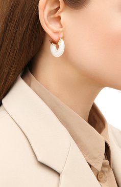 Женские серьги white swell ANNI LU белого цвета, арт. 202-30-45 | Фото 2 (Материал: Металл; Нос: Не проставлено; Региональные ограничения белый список (Axapta Mercury): Не проставлено)