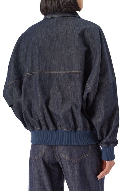 Хлопковый бомбер BRUNELLO CUCINELLI, арт. MB1257470, фото 4