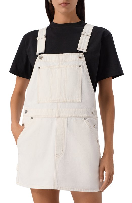 Джинсовое платье Frame Denim 6006728 Кремовый  6006728 Фото 3