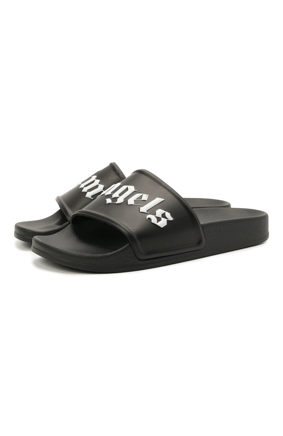 Резиновые шлепанцы PALM ANGELS, арт. PWIC002S21PLA0011001, фото 1