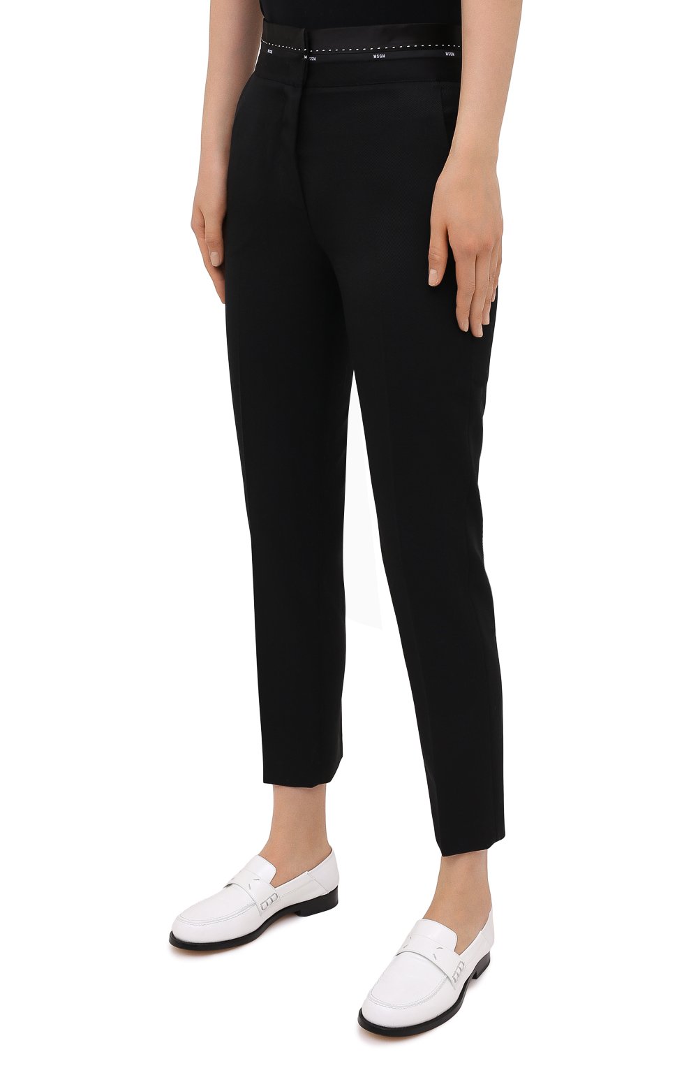 Шерстяные брюки MSGM, арт. 2942MDP114 207671, фото 3