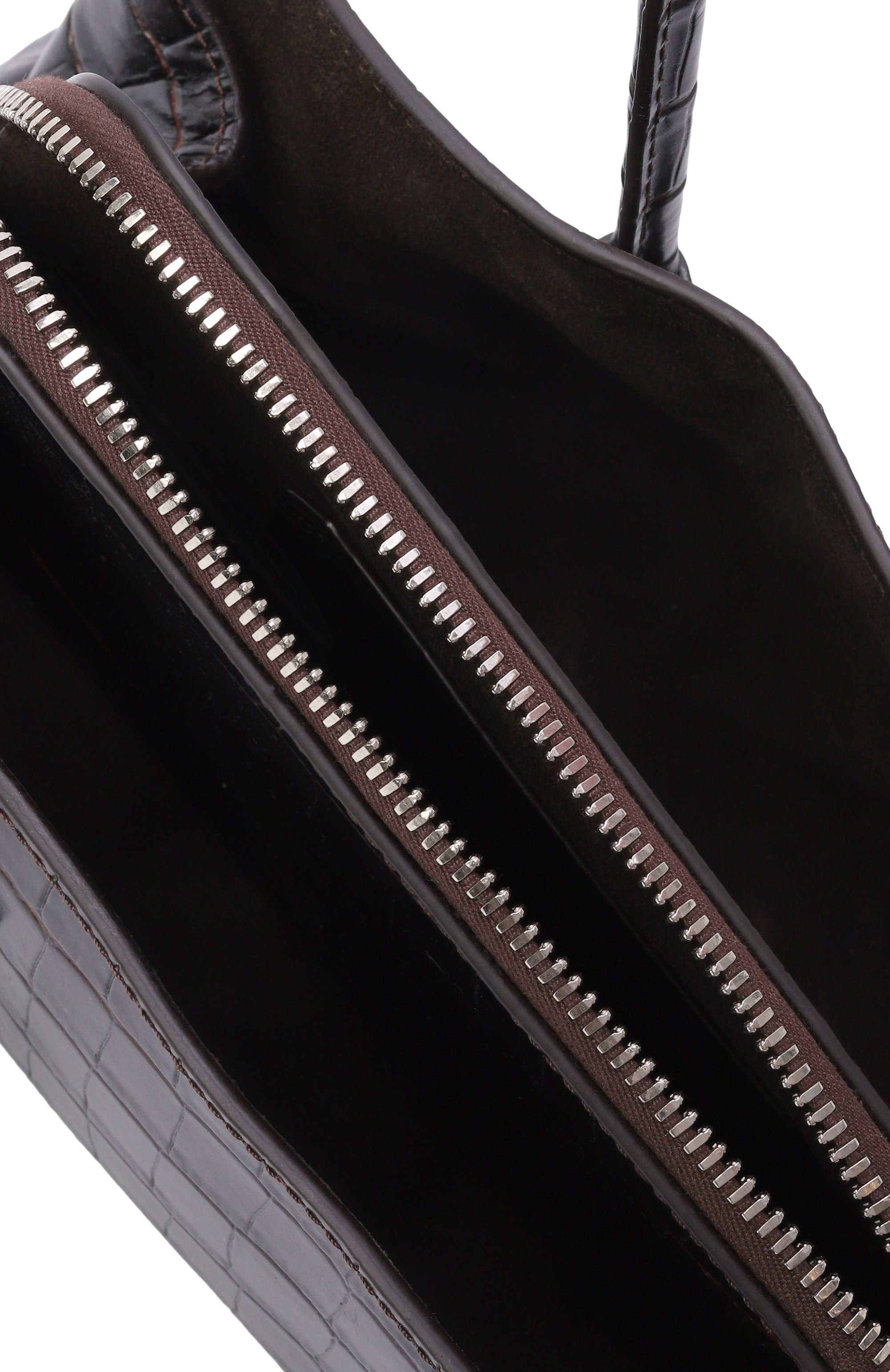 Сумка la passeggiata small THE ATTICO темно-коричневого цвета по цене 207000 руб., арт. 251WAH00058/LBT021PR, фото 5 Сумка la passeggiata small THE ATTICO, арт. 251WAH00058/LBT021PR, фото 5