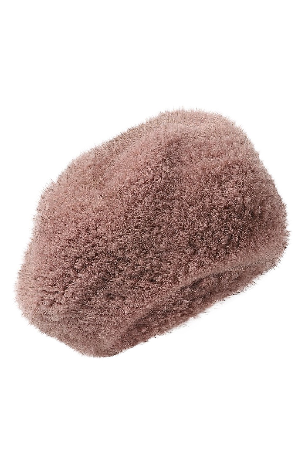 Берет из меха норки VICTORIA KUSENKOVA темно-розового цвета по цене 62700 руб., арт. 010150040068, фото 1 Берет из меха норки VICTORIA KUSENKOVA, арт. 010150040068, фото 1