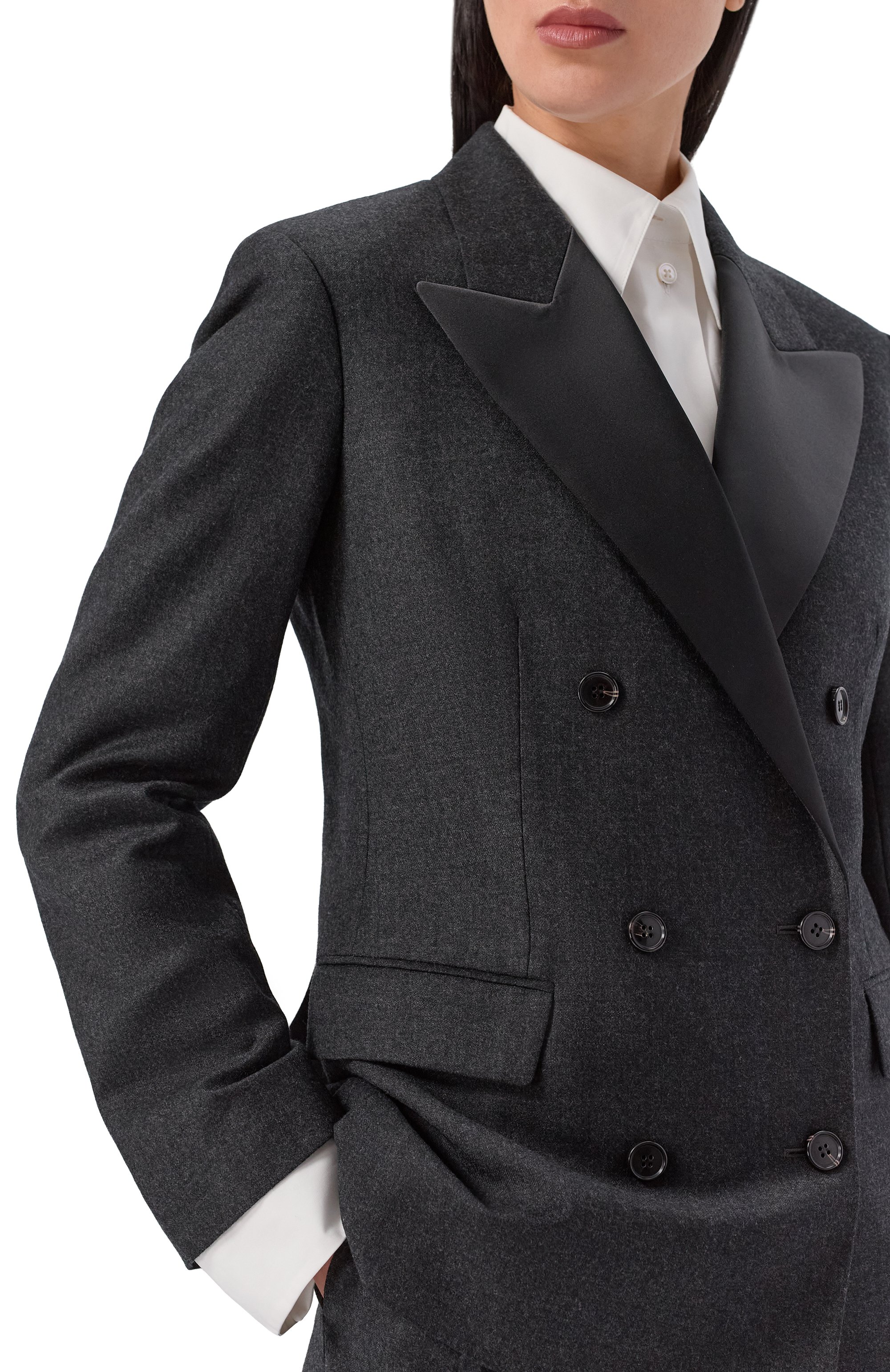 Шерстяной жакет THEORY, арт. P0801101, фото 5