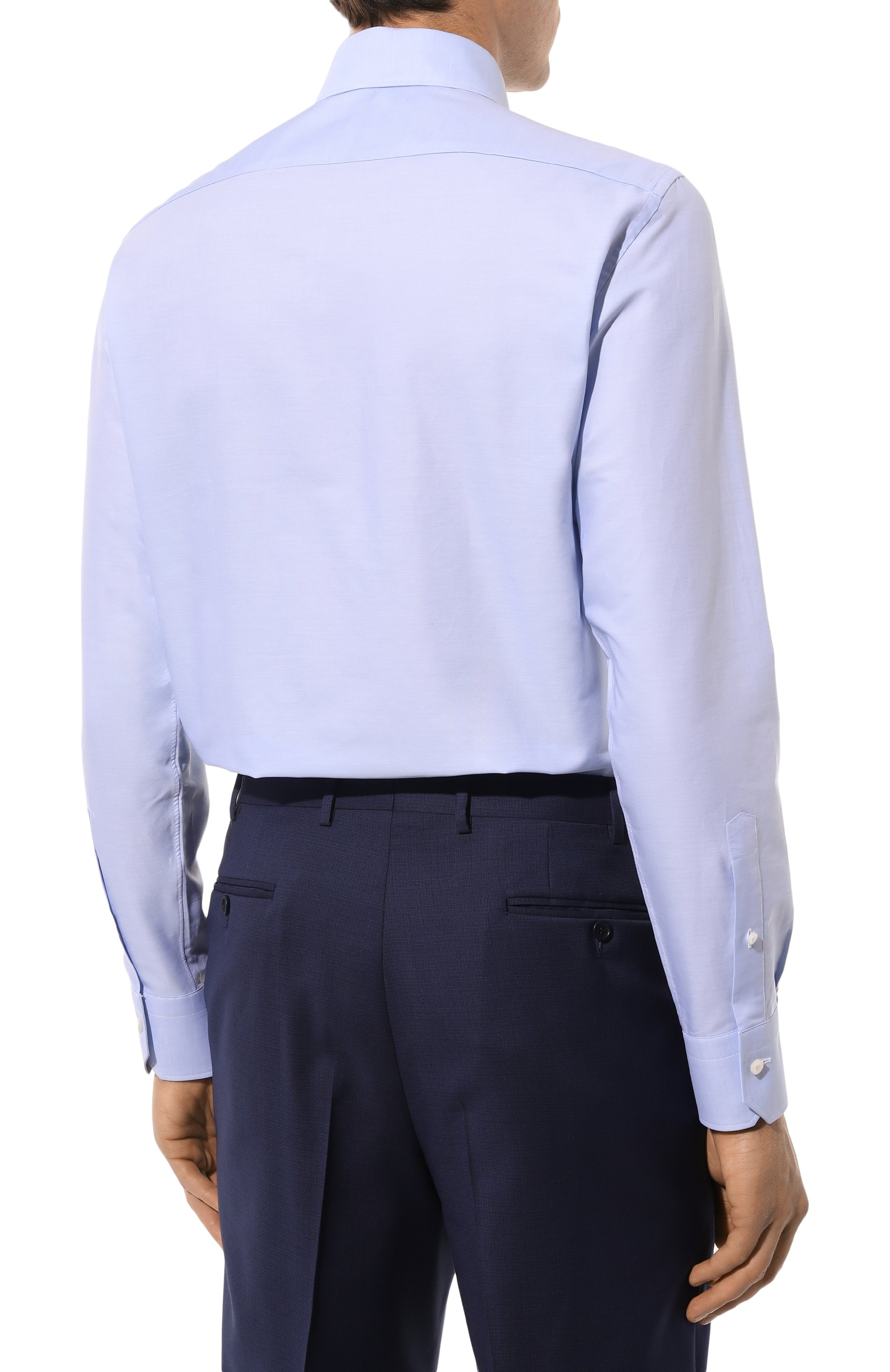 Хлопковая сорочка ZEGNA, арт. CT1030/9MS0BA, фото 5