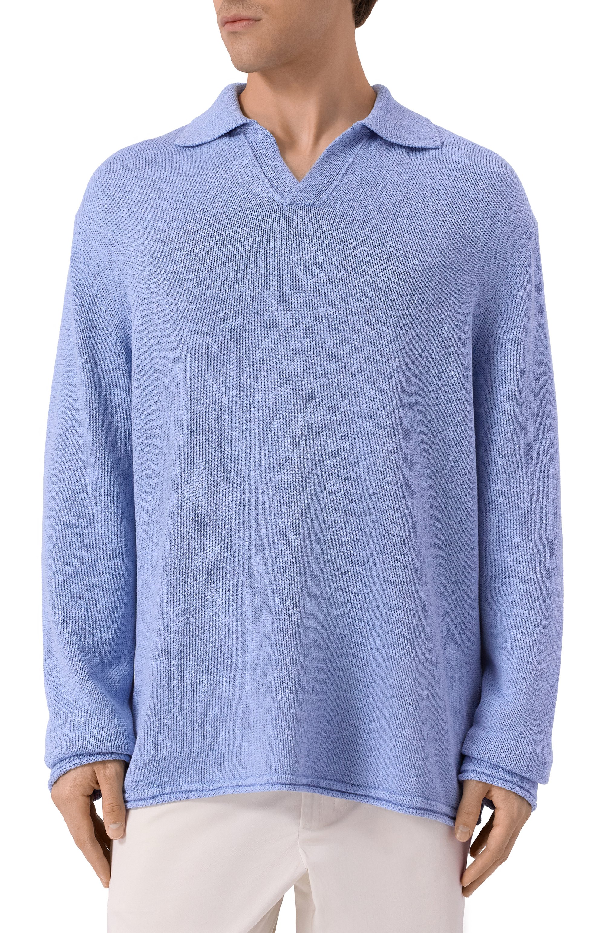 Поло из шелка и льна MVST, арт. A015/7660, фото 3