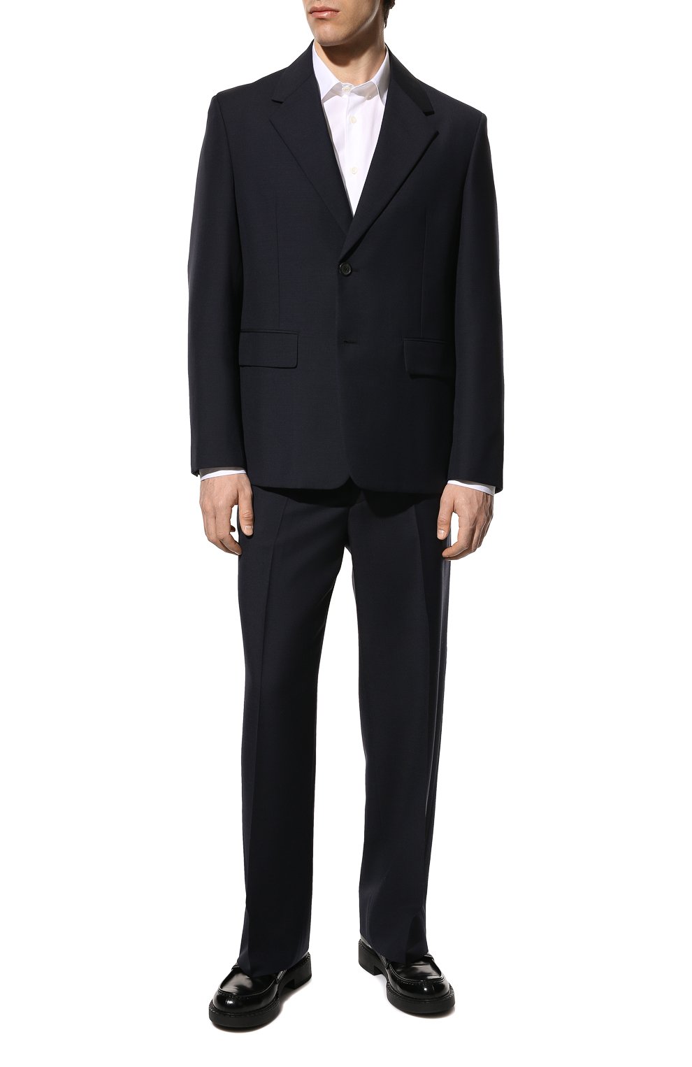 Шерстяные брюки PRADA, арт. UP0178-1P3Z-F0008-221, фото 2