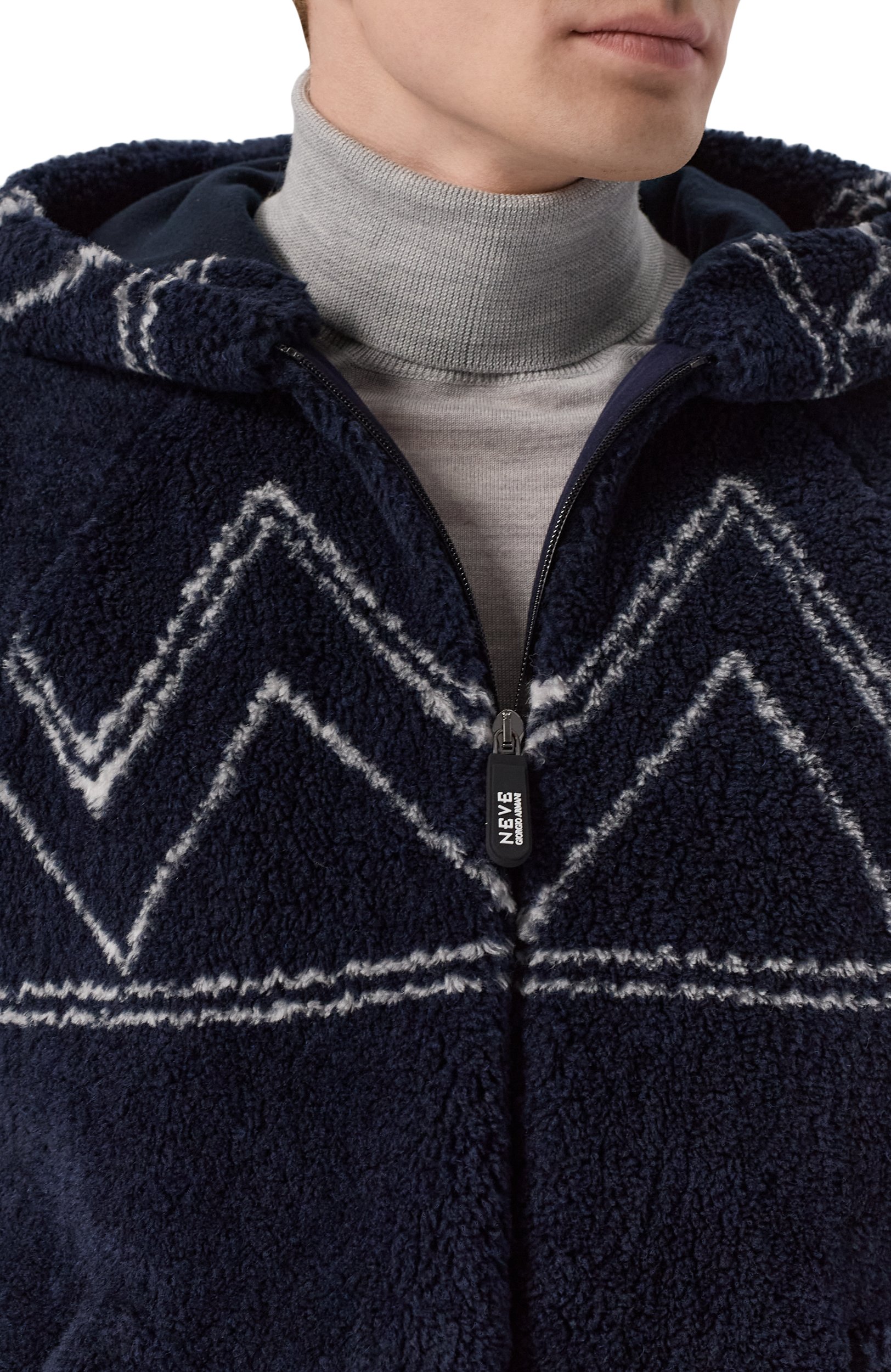 Куртка neve из вискозы и шерсти GIORGIO ARMANI, арт. GM004759/TE24492, фото 5