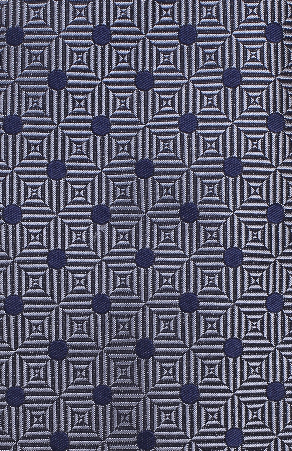 Шелковый галстук CANALI темно-синего цвета по цене 16200 руб., арт. 18/HJ02069, фото 3 Шелковый галстук CANALI, арт. 18/HJ02069, фото 3
