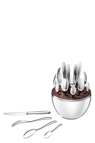 Набор столовых приборов mood из 24 предметов CHRISTOFLE серебряного цвета по цене 275000 руб., арт. 00065299, фото 3 Набор столовых приборов mood из 24 предметов CHRISTOFLE, арт. 00065299, фото 3