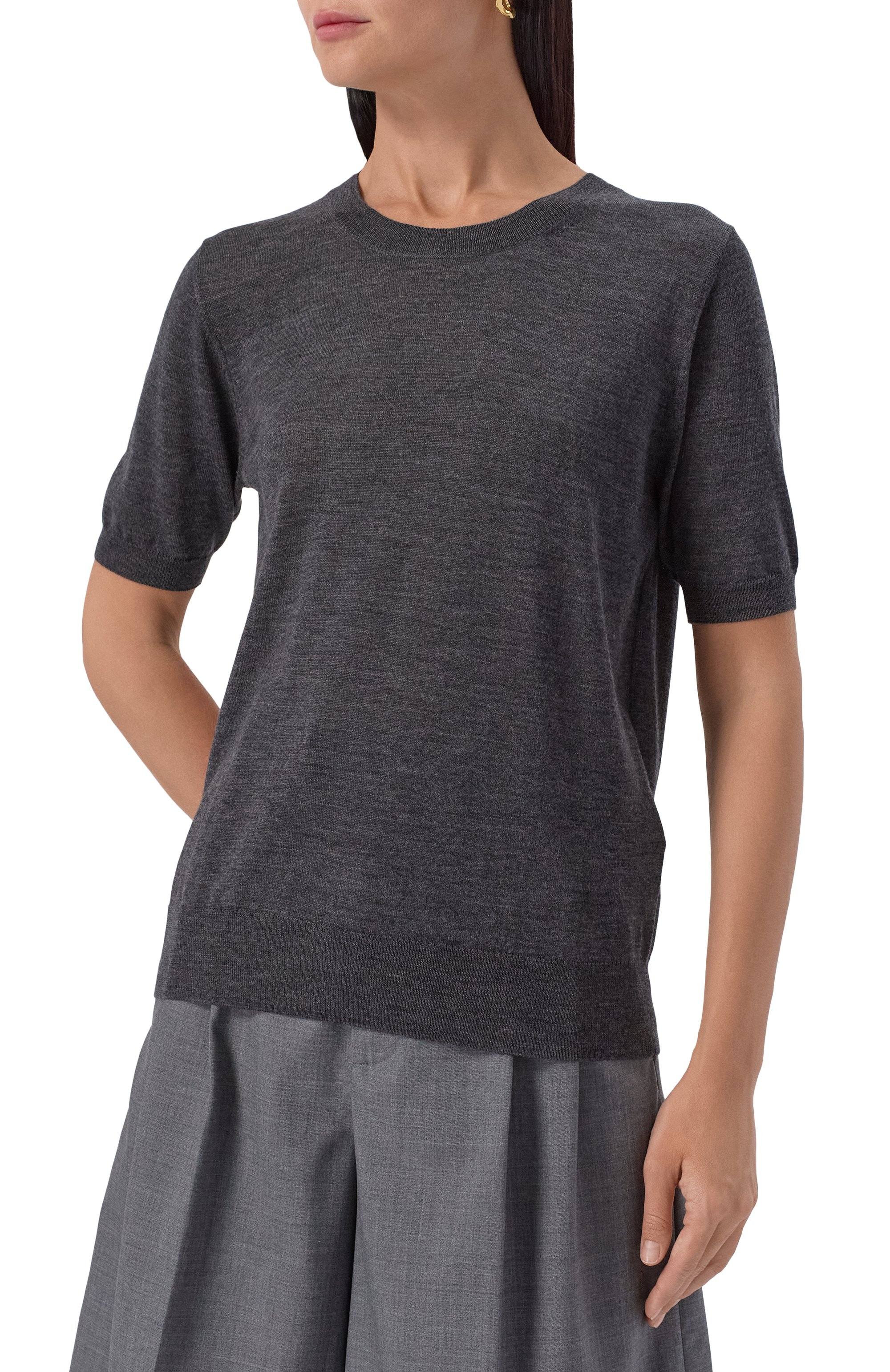 Пуловер из шерсти и шелк�а P.A.R.O.S.H., арт. LINFA25W-D540779, фото 3