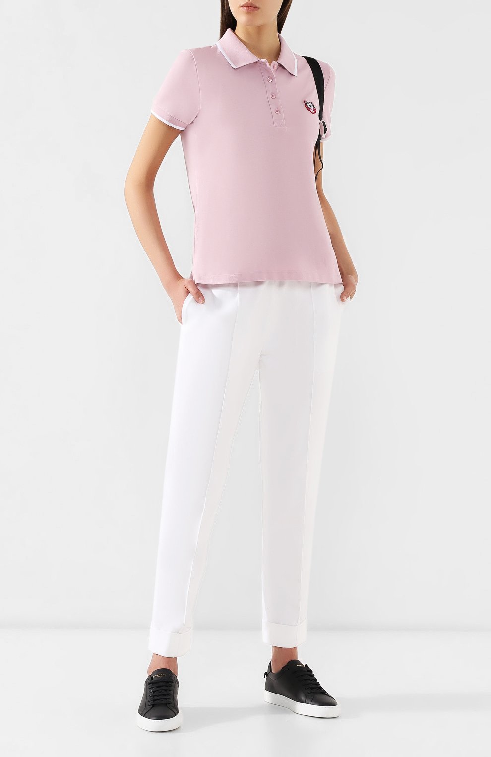 Хлопковое поло KENZO, арт. 2T0749981, фото 2