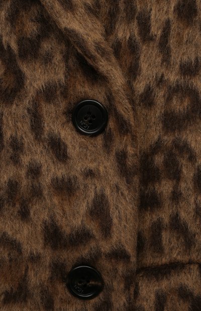 Пальто N21 леопардового цвета по цене 37250 руб., арт. N21983/N0340, фото 3 Пальто N21, арт. N21983/N0340, фото 3