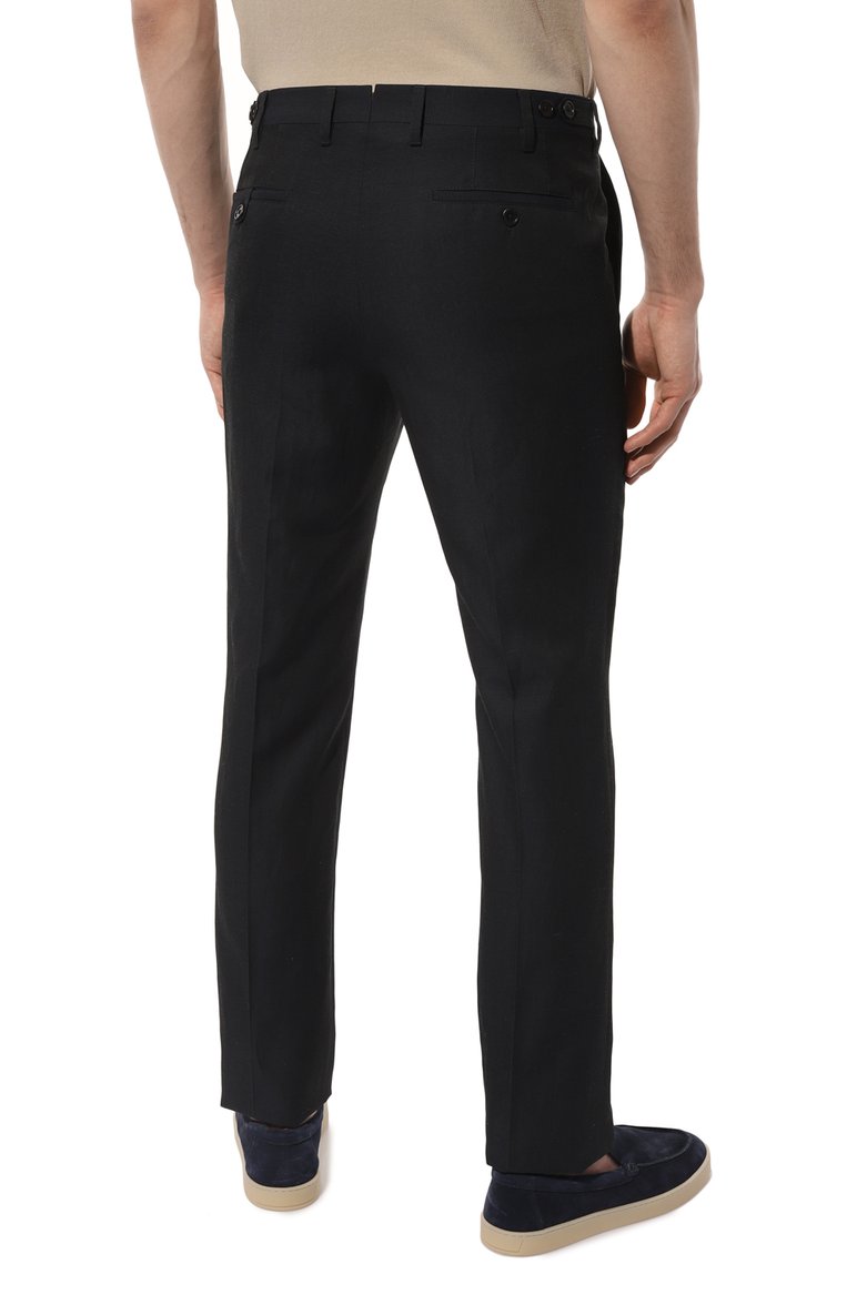 Брюки из шерсти и льна CORNELIANI, арт. 915B05-3118330, фото 1