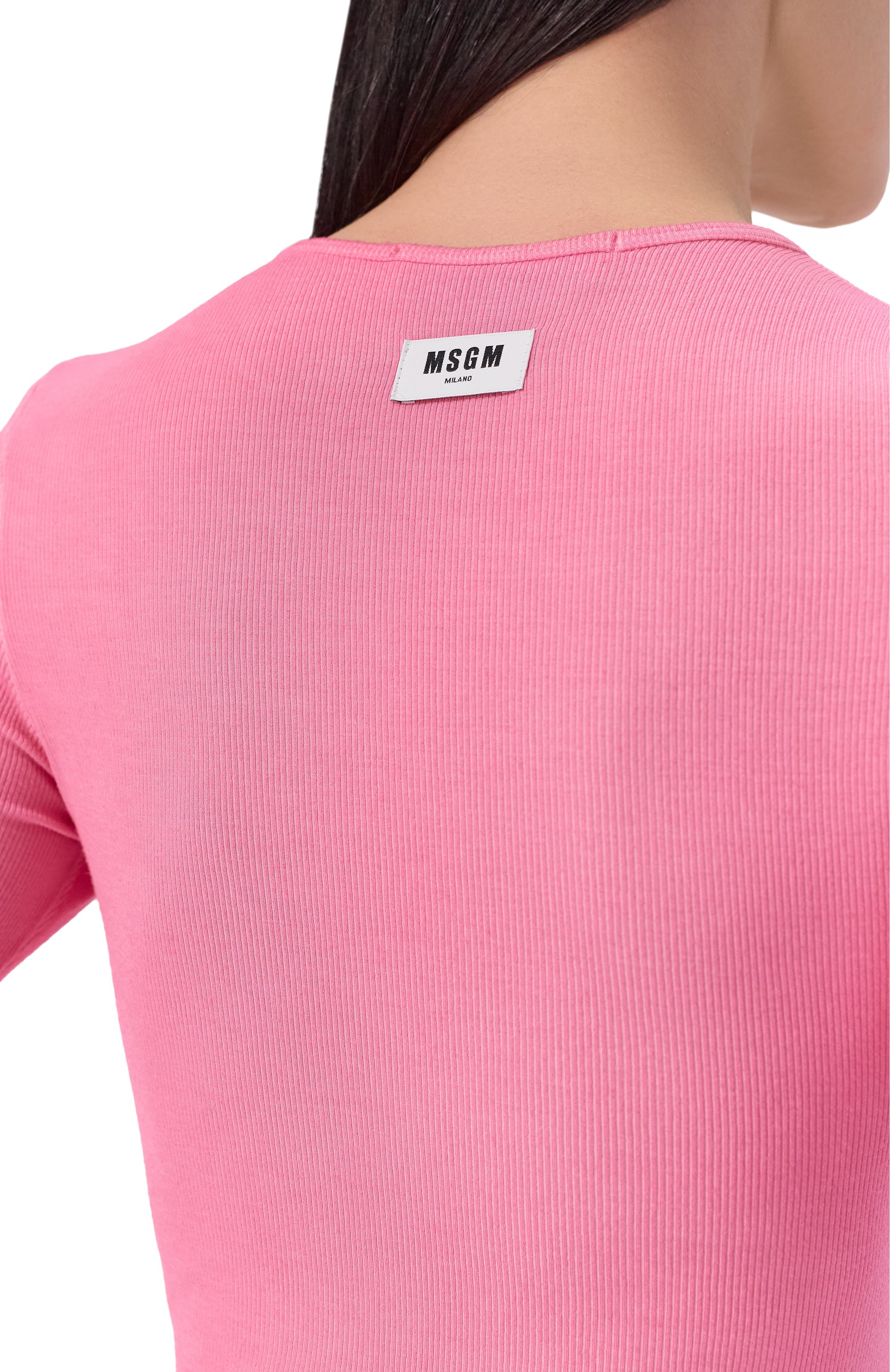 Лонгслив из вискозы MSGM, арт. 4041MDM116N/267130, фото 5