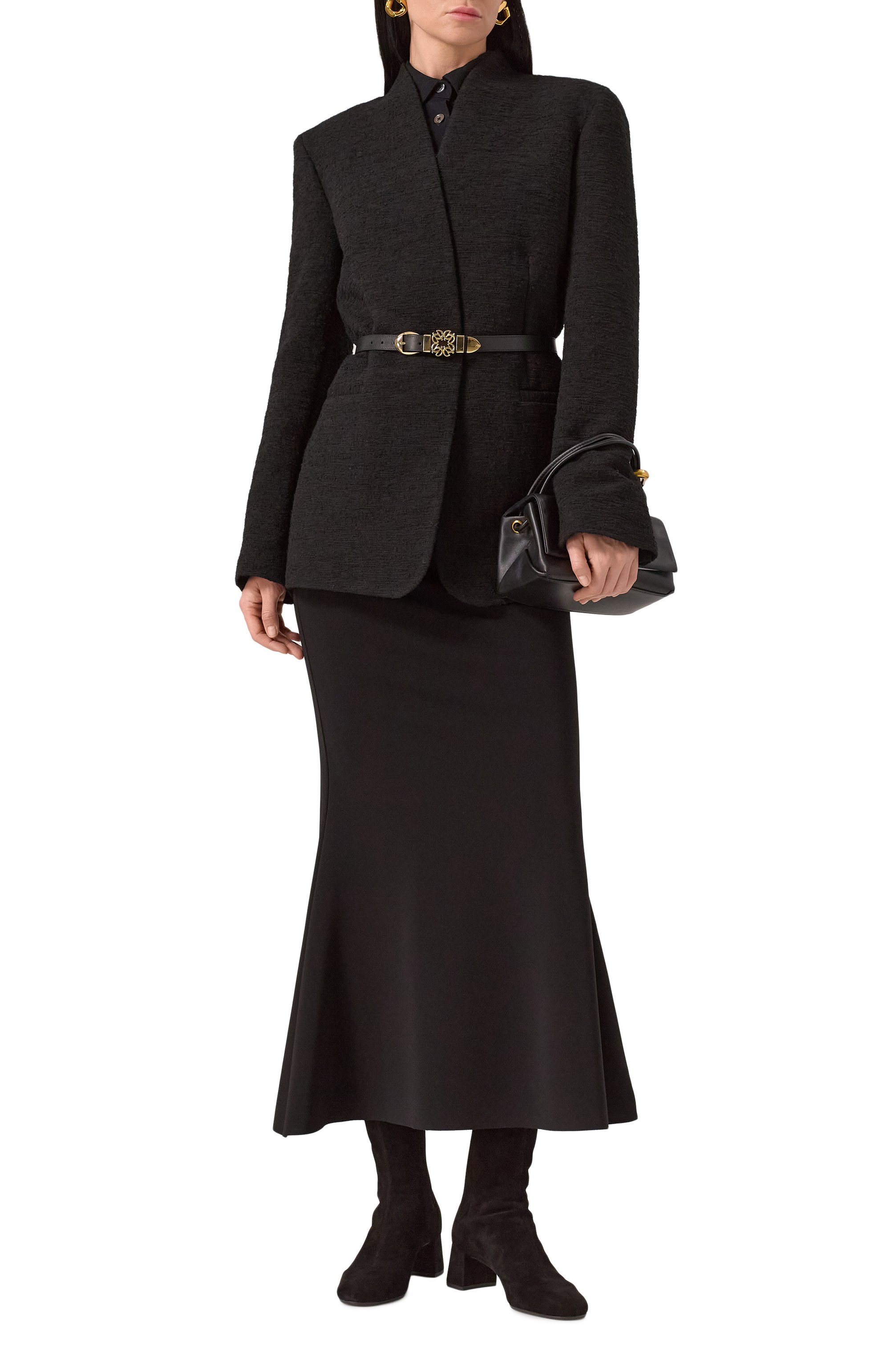 Замшевые ботильоны saint honore 50 AQUAZZURA, арт. SH0MIDB0-SUE-993, фото 2