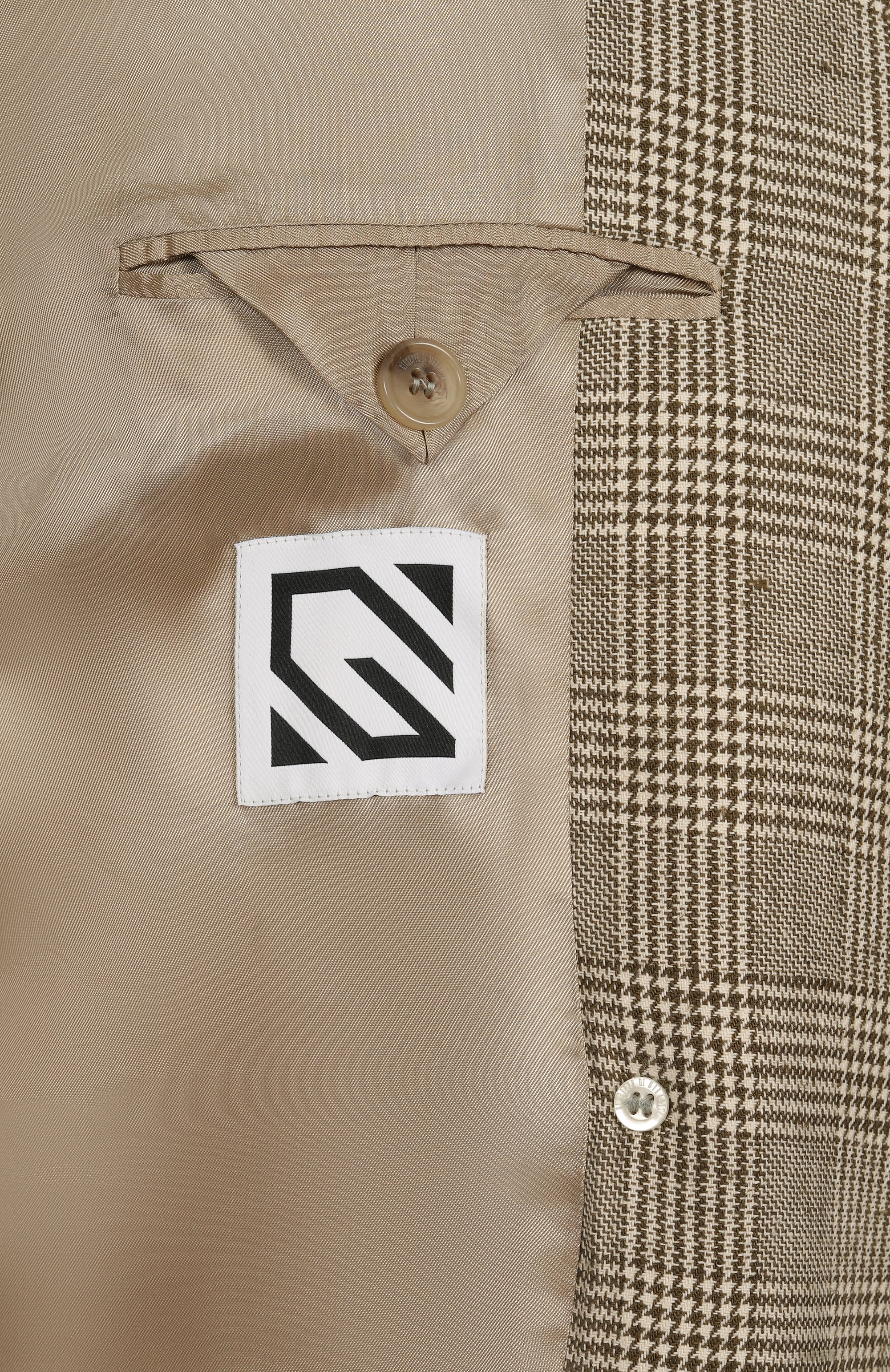 Жакет из вискозы и хлопка с отделкой стразами GIUSEPPE DI MORABITO, арт. 04SSJA112C 04427, фото 7