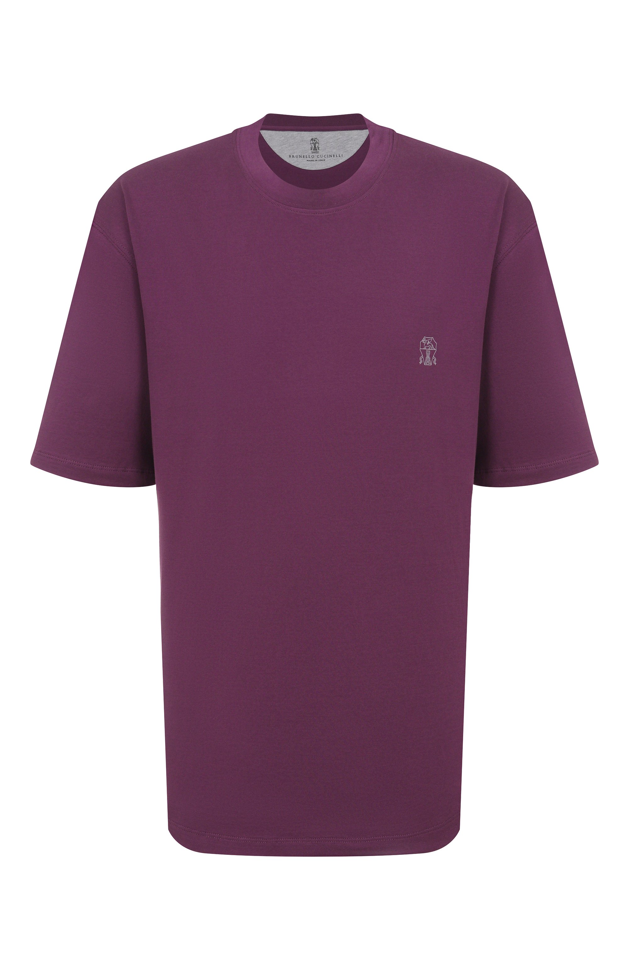 Хлопковая футболка BRUNELLO CUCINELLI, арт. M0B138440W, фото 1