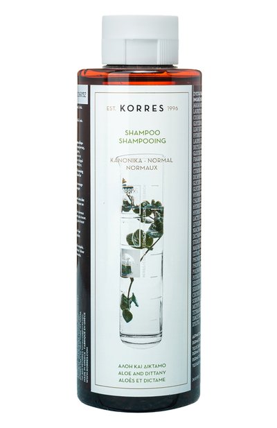 Женский шампунь с алоэ и диттани (250ml) KORRES, арт. 5203069040689