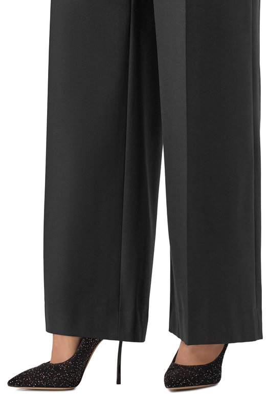 Замшевые туфли Blade 100 Casadei 1F040A100T/UNIVE Чёрный  1F040A100T/UNIVE Фото 2