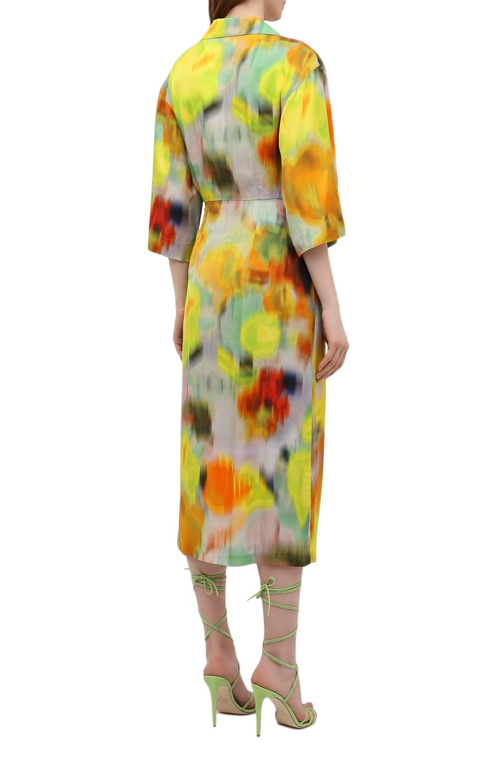 Платье из вискозы DRIES VAN NOTEN, арт. 221-031004-4339, фото 4